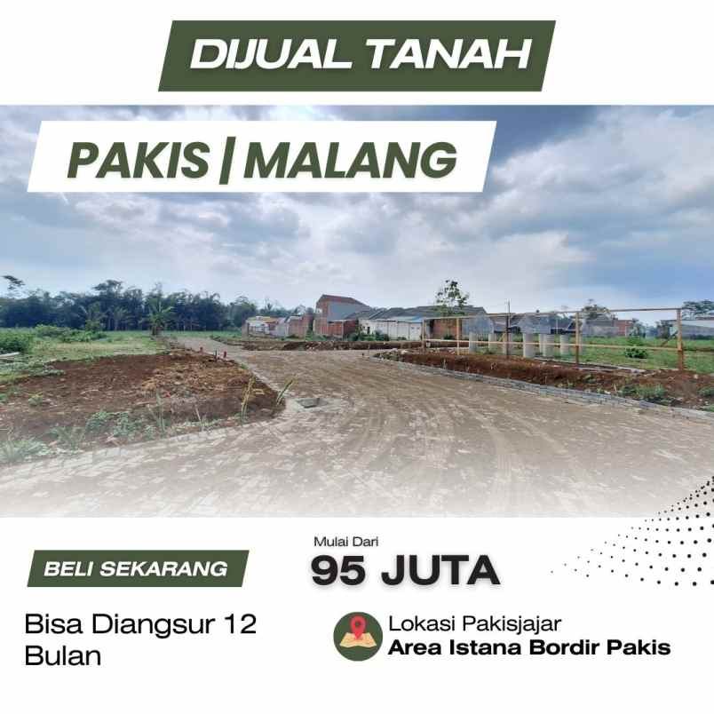 tanah ready shm pakis malang terbaru 2024