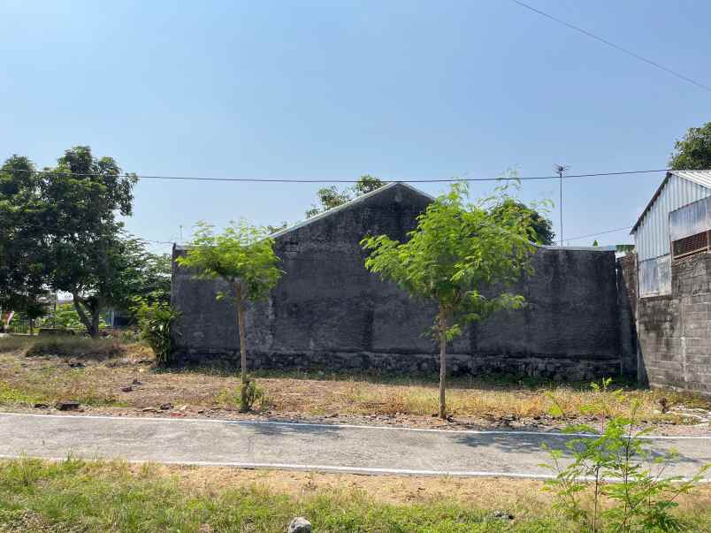 tanah strategis dekat pusat kota sragen hanya 2jt m