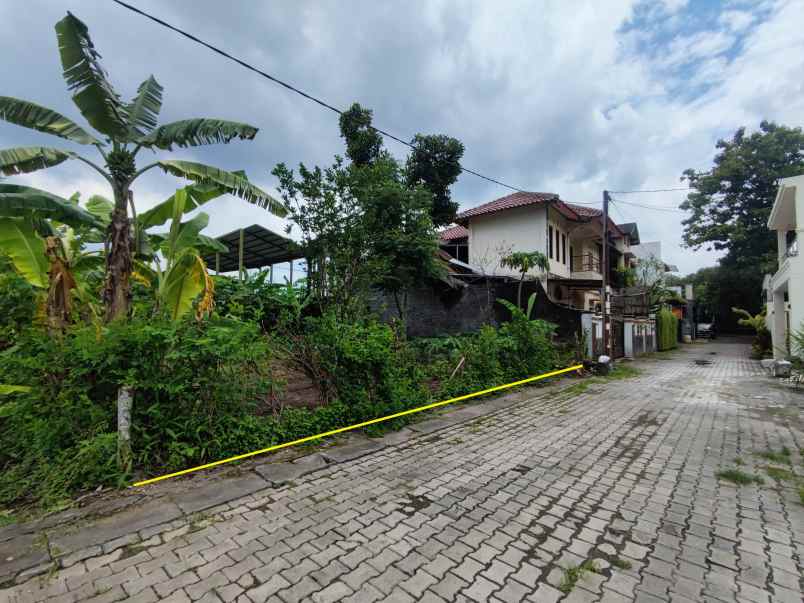 tanah strategis depan perumahan utara kampus ugm