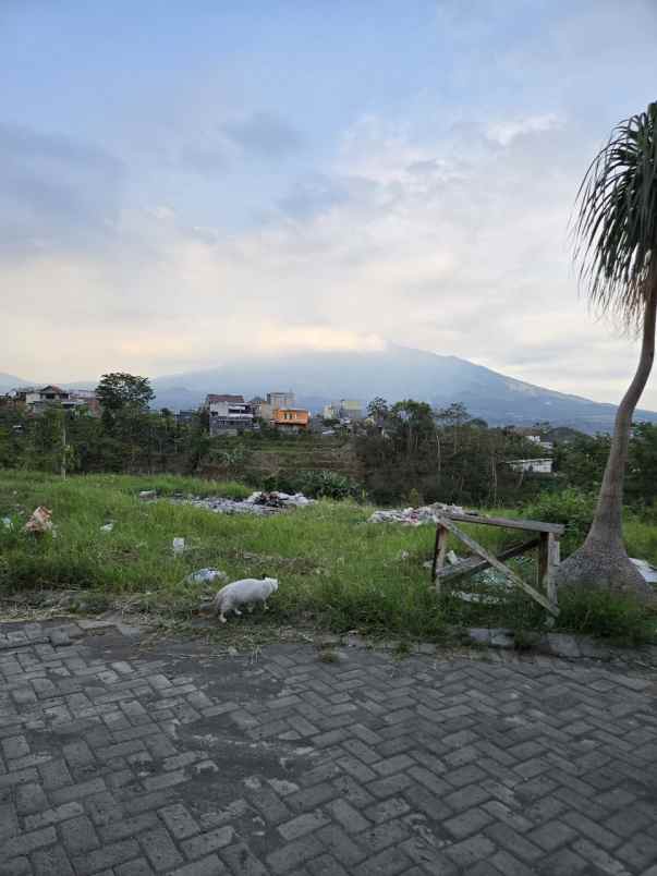 tanah super murah luas view pegunungan di kota batu