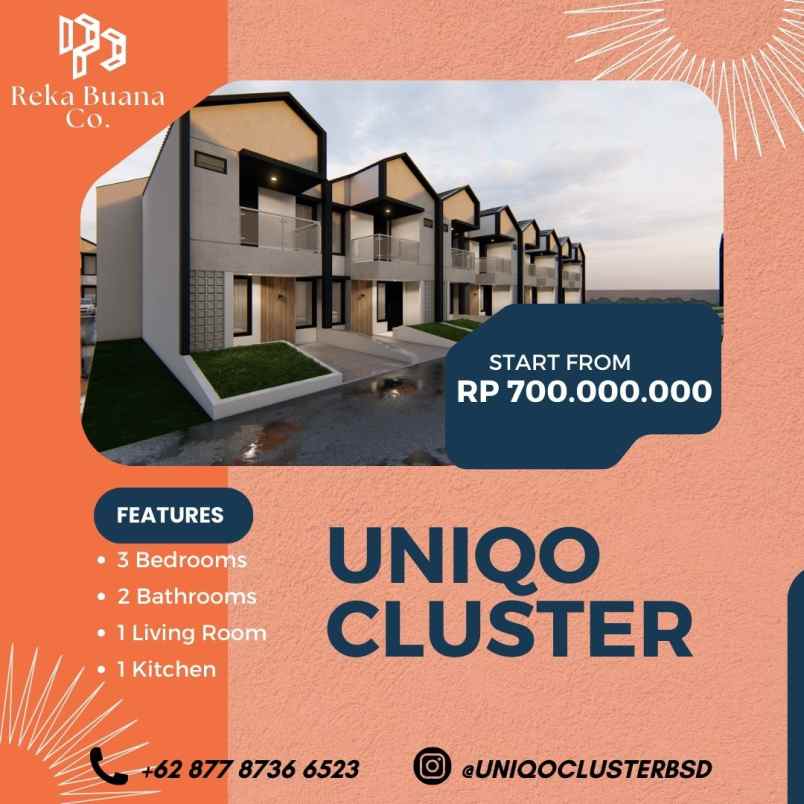 uniqo cluster rumah idaman di bsd