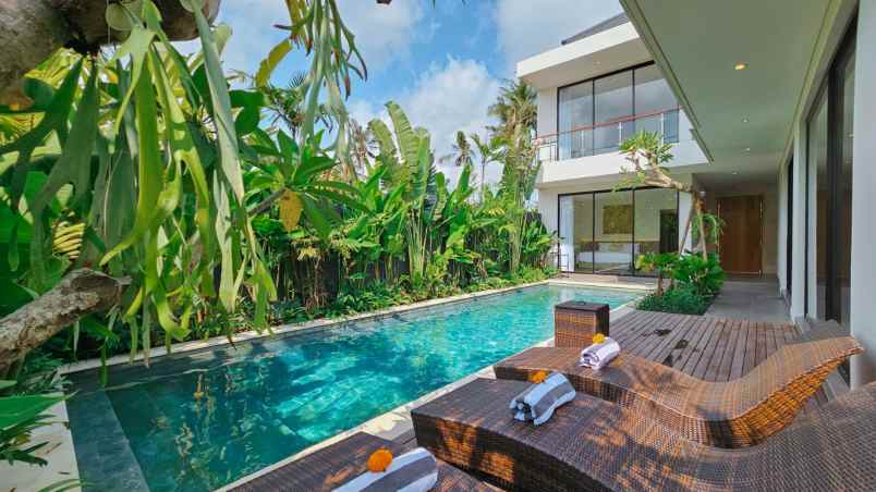 villa baru view sawah di mas ubud gianyar bali