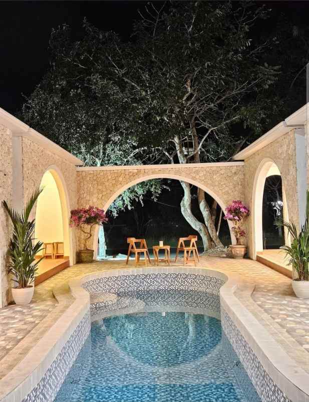 villa tropis mewah dengan private pool di nusa dua