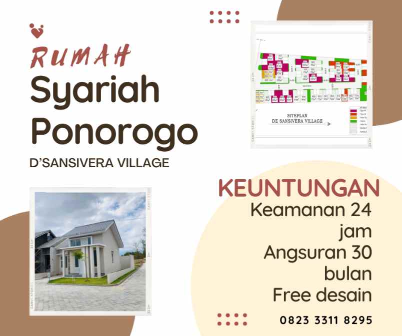 viral call jual rumah syariah ponorogo