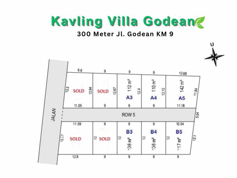 300 meter jl godean km 9 dekat stadion tgp margoluwih