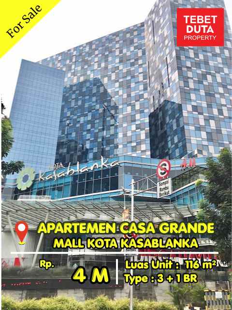 apartemen casablanca raya