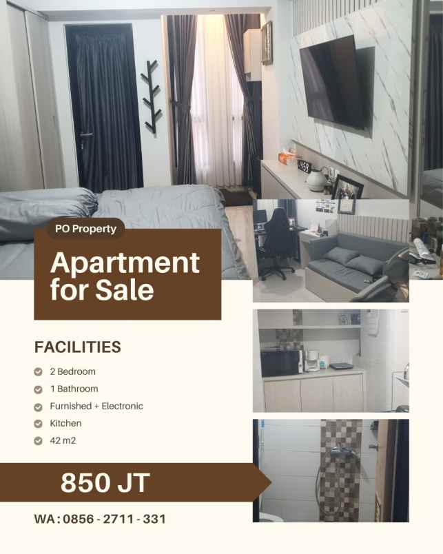 apartemen full furnished siap huni alton tembalang