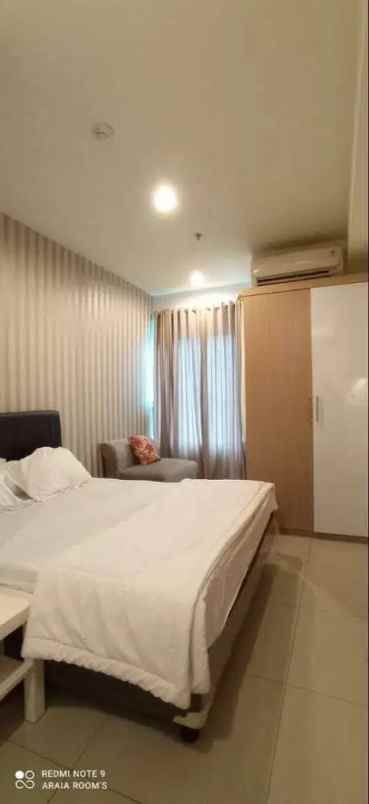 dijual apartemen murah furnished grand kamala lagoon