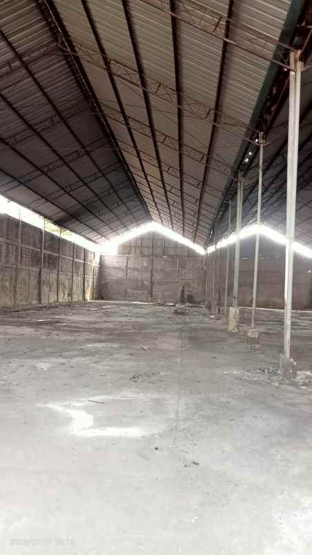 dijual gudang 4600 m2 bantargebang bekasi