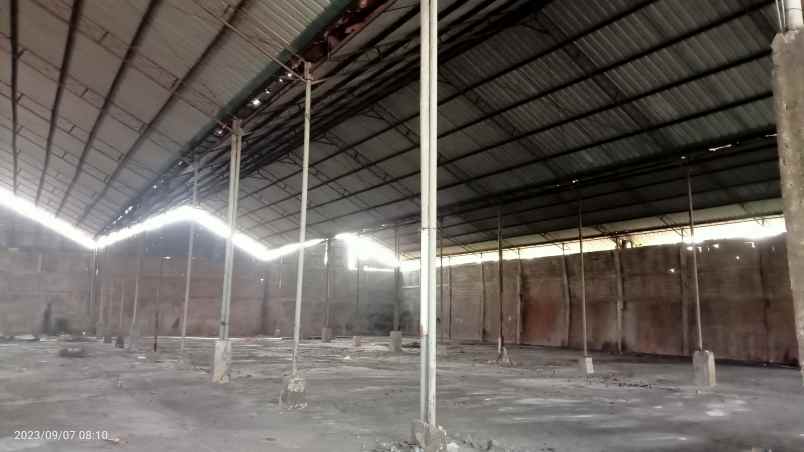 dijual gudang 4600 m2 bantargebang bekasi