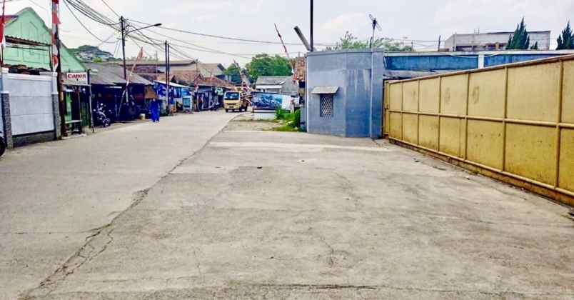 dijual gudang akses container di gunung putri bogor