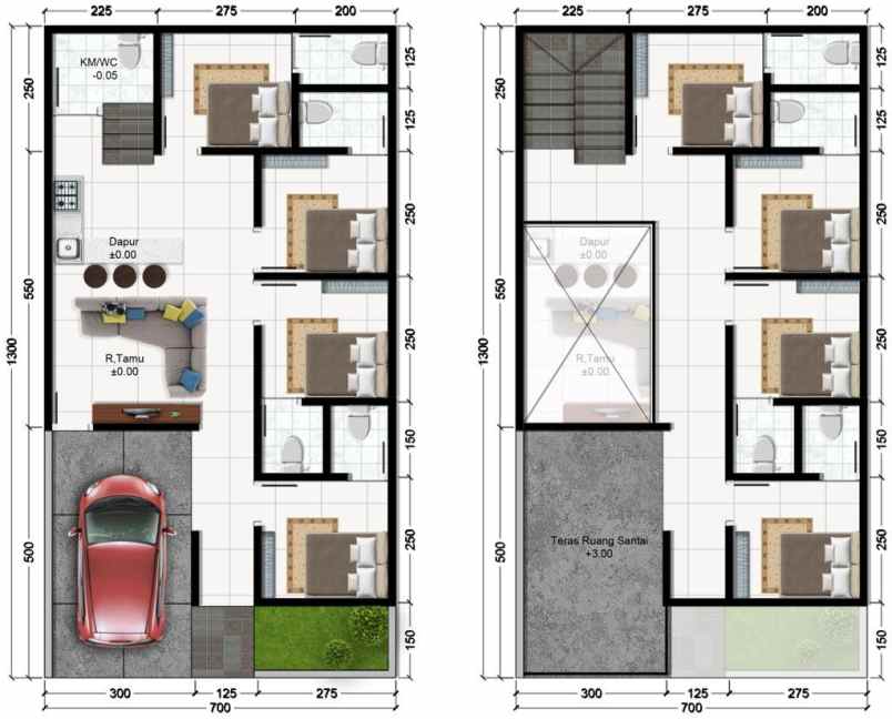 dijual kost mulyoagung dau