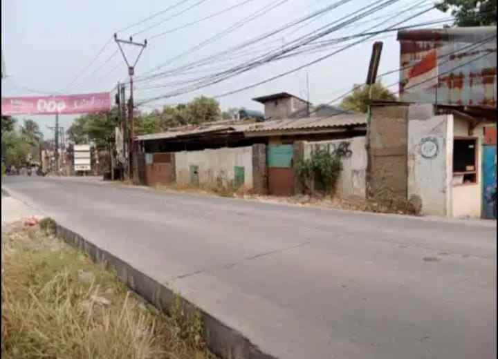 dijual ruko gudang kantor jalan raya klapanunggal