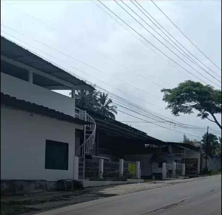 dijual ruko gudang kantor jalan raya sukabumi