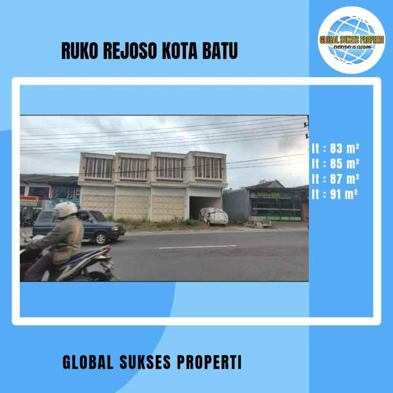 dijual ruko gudang kantor jl ir soekarno