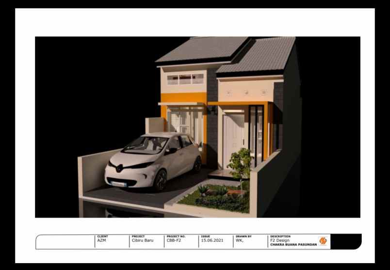 dijual rumah 1 lantai tipe mezanine di cileunyi