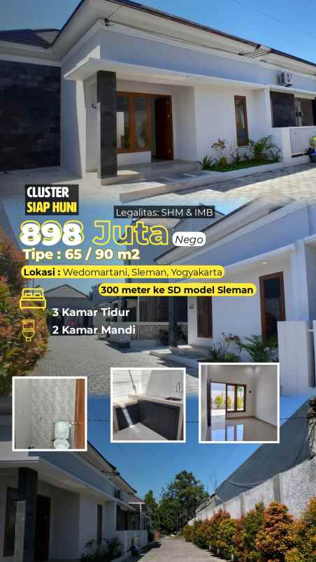 dijual rumah 300 meter ke s moel