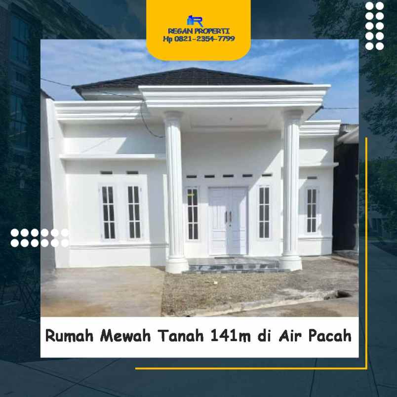 dijual rumah air pacah bypass koto tangah