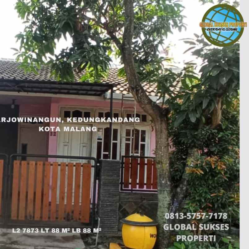 dijual rumah arjowinangun