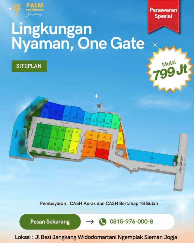 dijual rumah banglen widodomartani