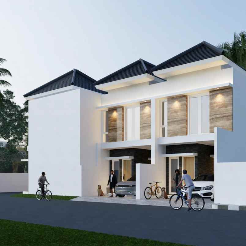 dijual rumah baru di darmo permai surabaya barat