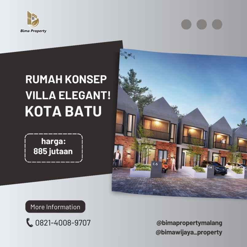 dijual rumah batu