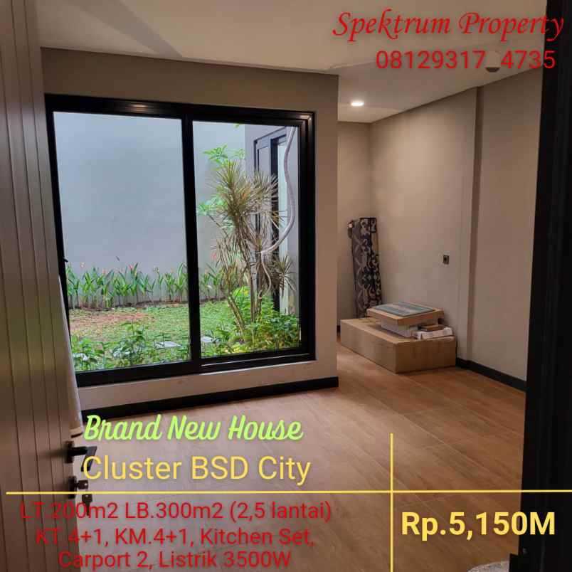 dijual rumah bsd city