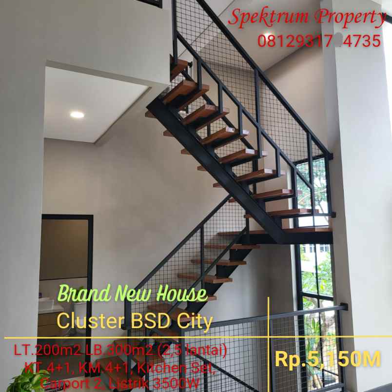 dijual rumah bsd city