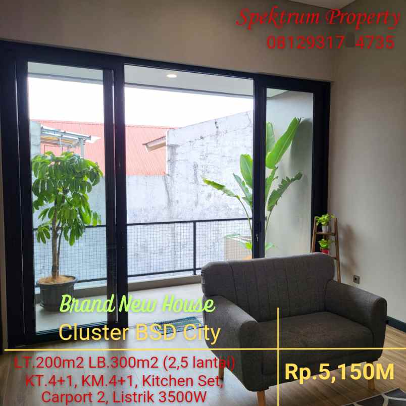 dijual rumah bsd city