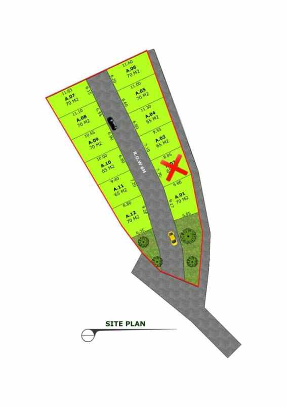 dijual rumah bulusan selatan