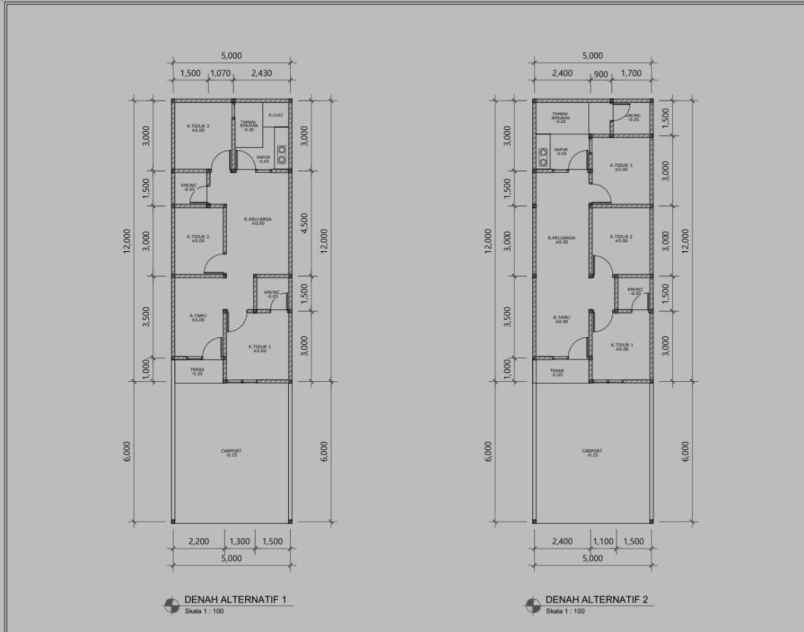 dijual rumah candisingo madurejo kec