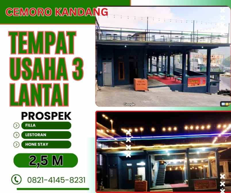 dijual rumah cemoro kandang tawangmangu