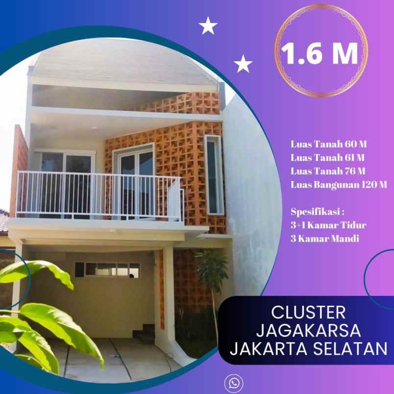 dijual rumah ciganjur