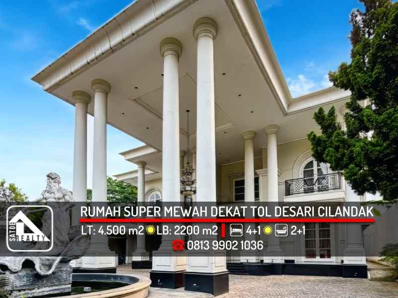 dijual rumah cilandak jakarta selatan