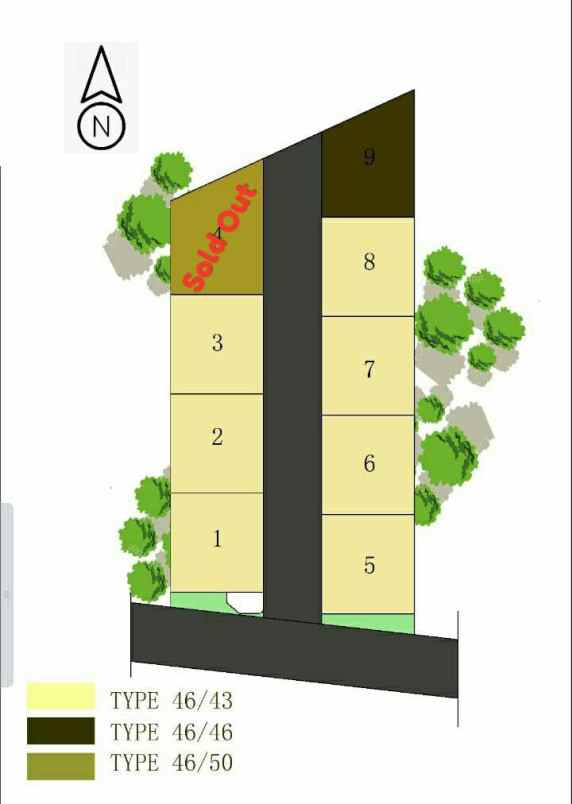 dijual rumah cilodong