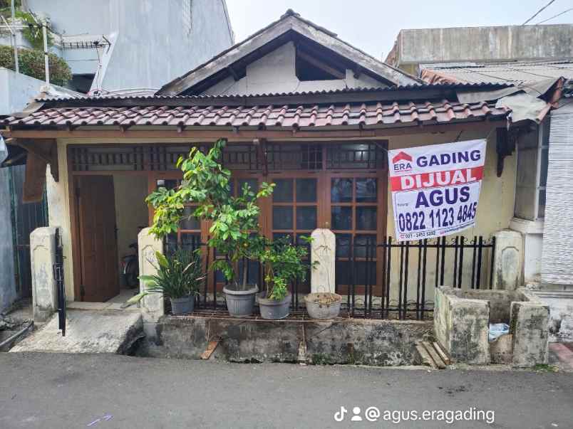 dijual rumah cipinang 1 lantai unit standart oke