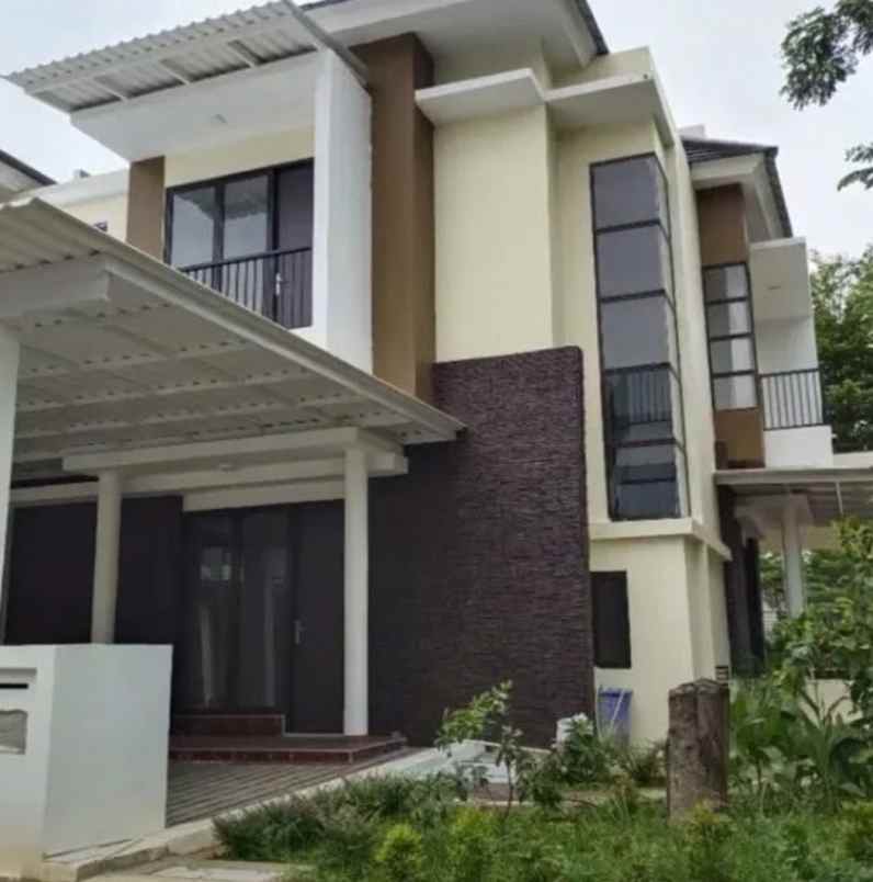 dijual rumah cluster asera harapan indah
