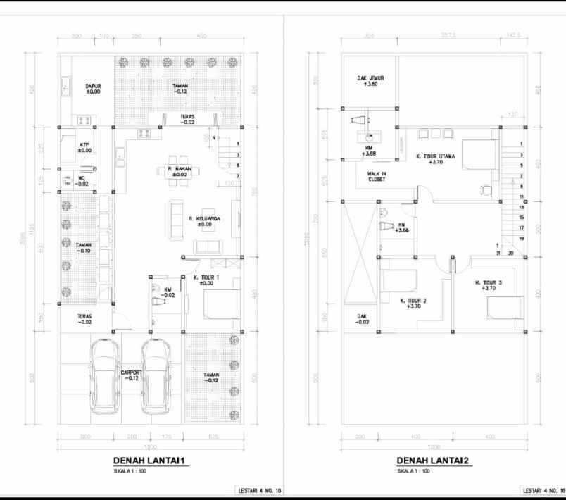 dijual rumah cluster batununggal