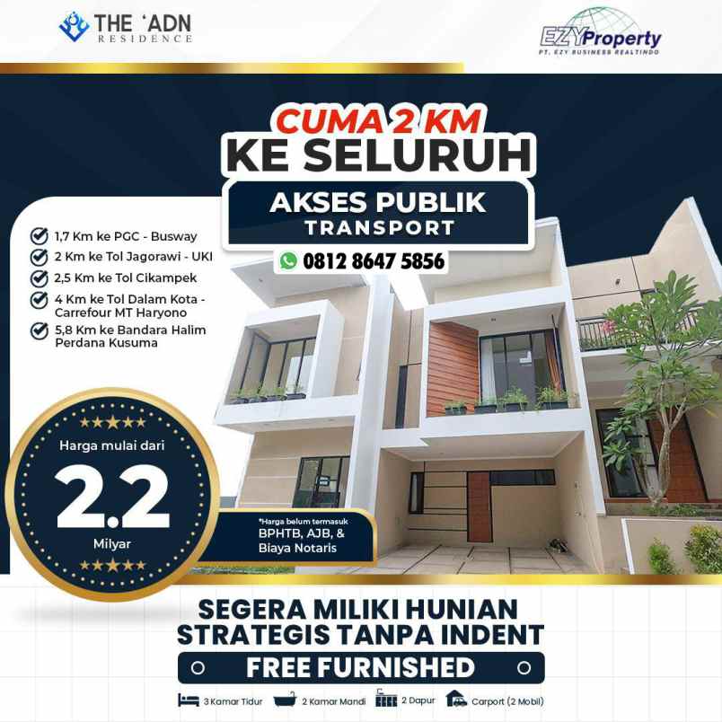 dijual rumah condet jakarta timur dki