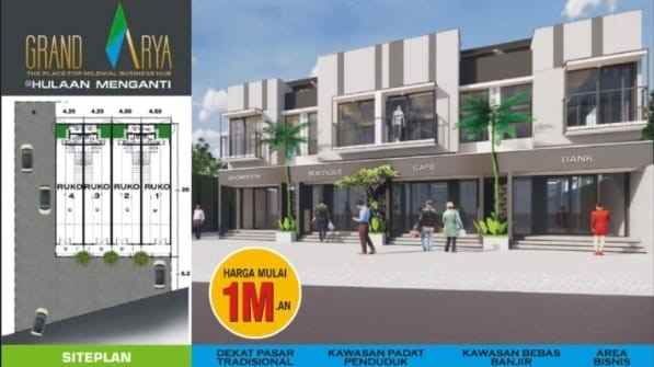 dijual rumah d grand arya