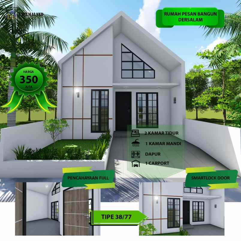 dijual rumah dersalam kec bae kudus