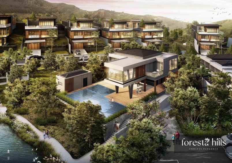 dijual rumah foresta hills