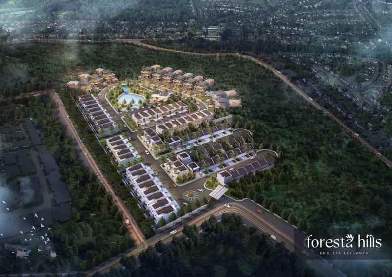 dijual rumah foresta hills