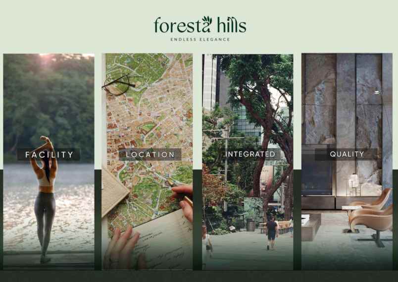 dijual rumah foresta hills