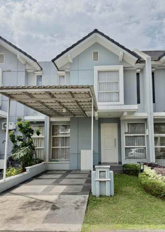 dijual rumah furnish cluster bahana suvarna sutera