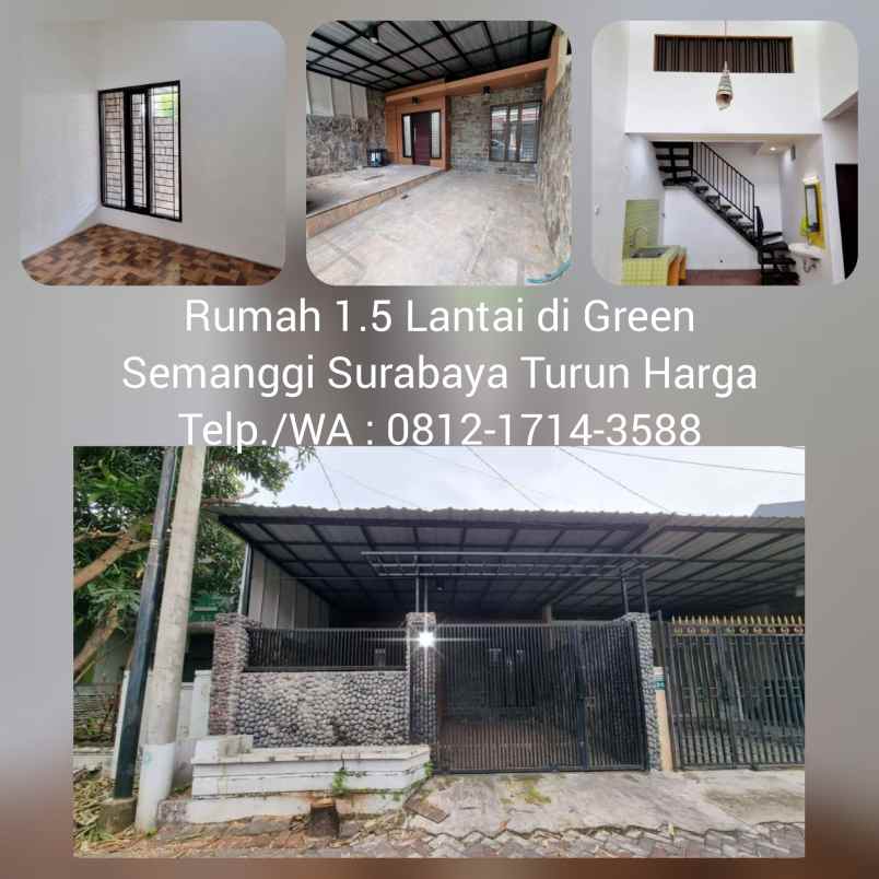 dijual rumah green semanggi