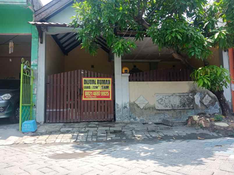 dijual rumah gresik oma indah menganti