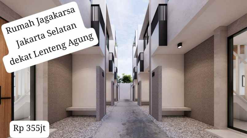 dijual rumah jagakarsa