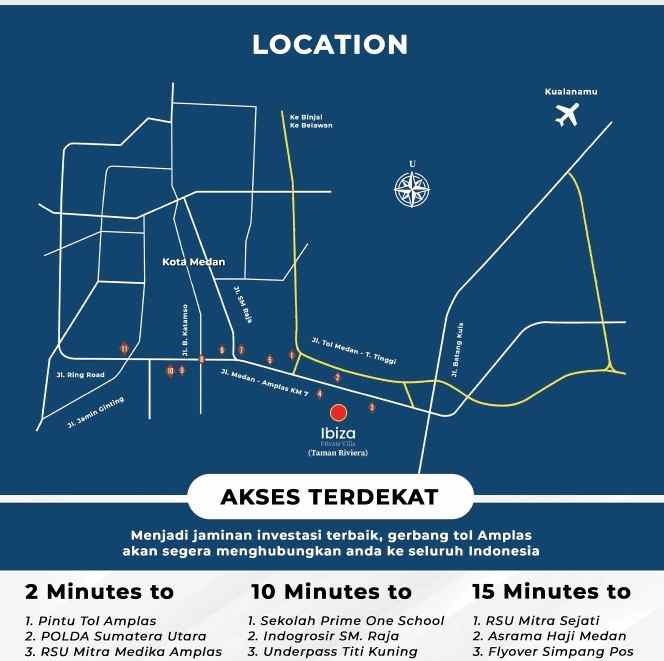 dijual rumah jalan besar sm raja amplas