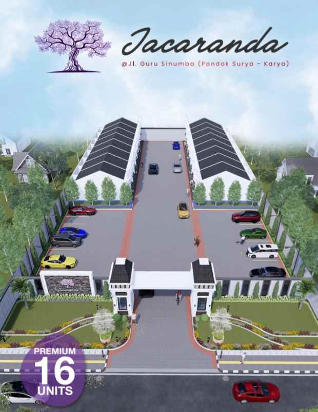 dijual rumah jalan guru sinumba karya